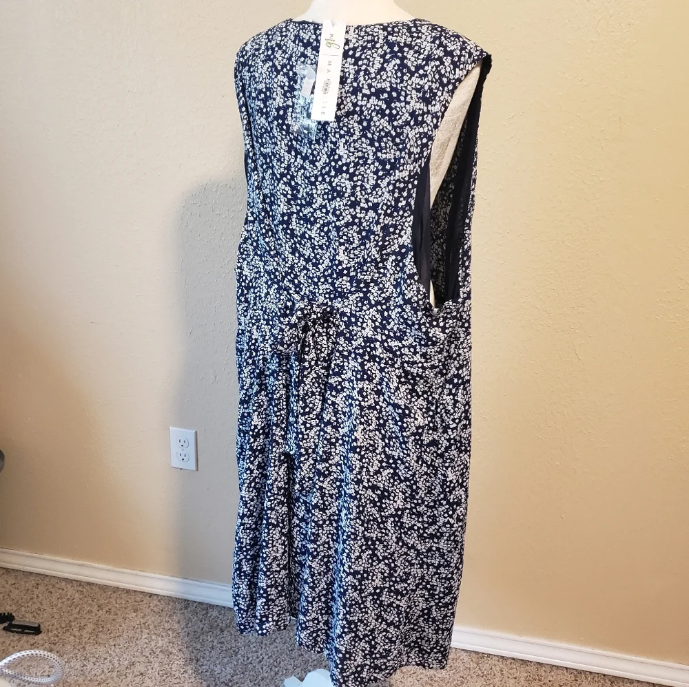 Marybelle Prairie Floral‎ Sleeveless Dress Size 5X